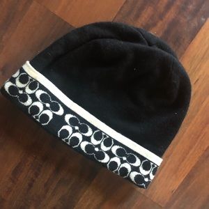 Coach beanie hat
